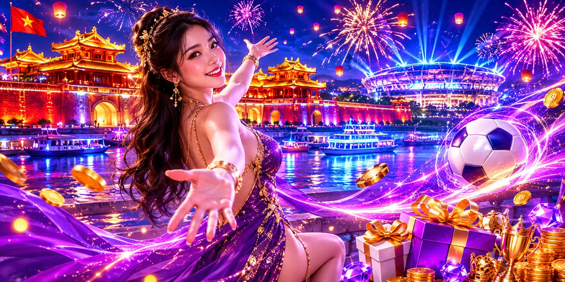 Bảng kèo neon sôi động tại sảnh cá cược keonhakai ban đêm